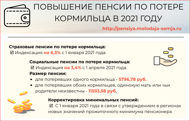 Почему по потере кормильца платили 8620