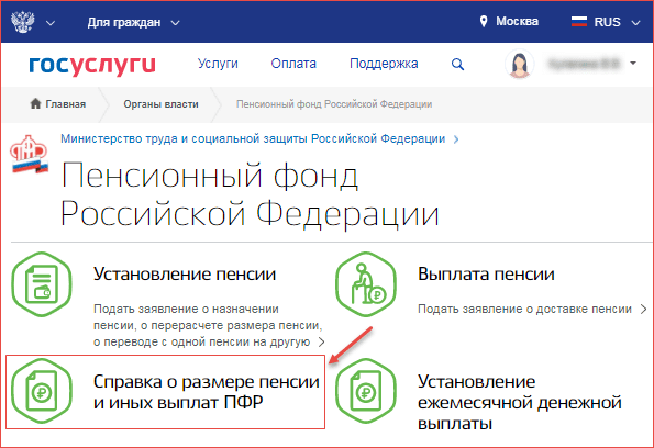 Как снять уход за пенсионером через госуслуги