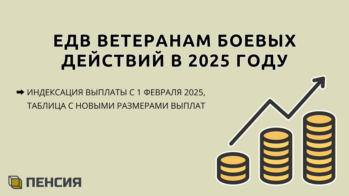 ЕДВ ветеранам боевых действий в 2025, индексация выплат с 1 февраля на 9,5%, таблица с размерами выплат для ВБД, последние новости из Госдумы и предложения с новыми мерами поддержки